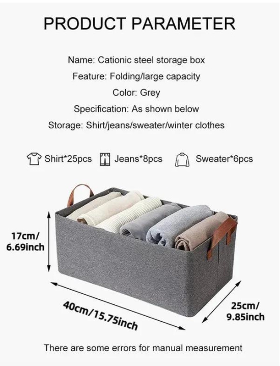 Premium Multi-functional Wardrobe ORGANIZER--Buy 2 Get 1 Free (Total 3)