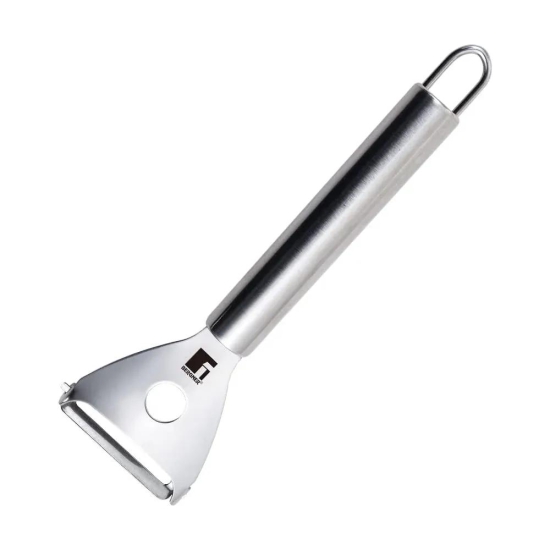 Bergner Argent Stainless Steel Y Shape Peeler with Matt Finish | Silver | 1 Pc