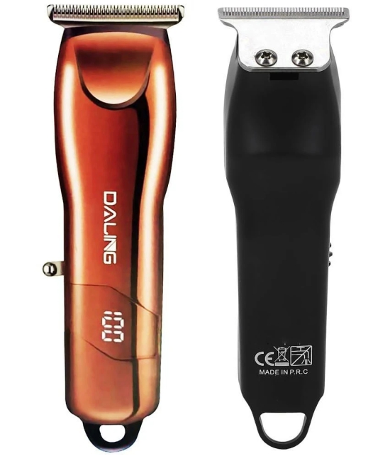 geemy LED DISPLAY Black Cordless Beard Trimmer With 60 minutes Runtime