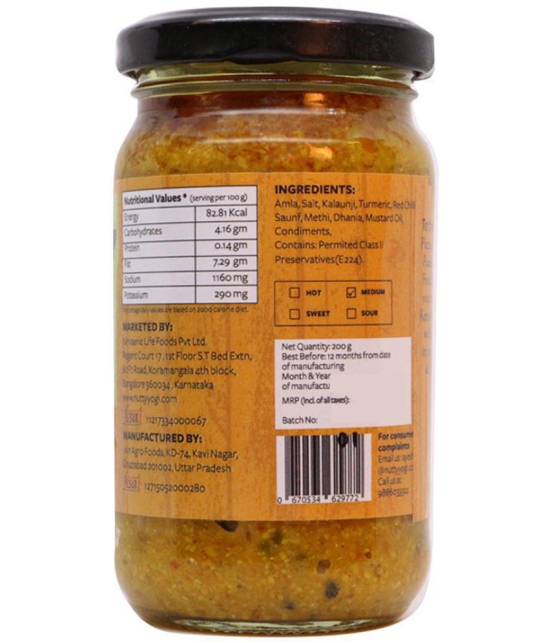 Nutty Yogi Amla Pickle 200 g