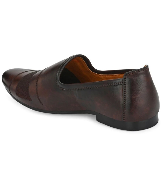 Leeport - Brown Mens Jutti - None