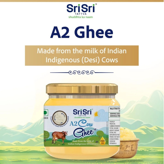 Sri Sri Tattva A2 Cow Ghee, 500ml