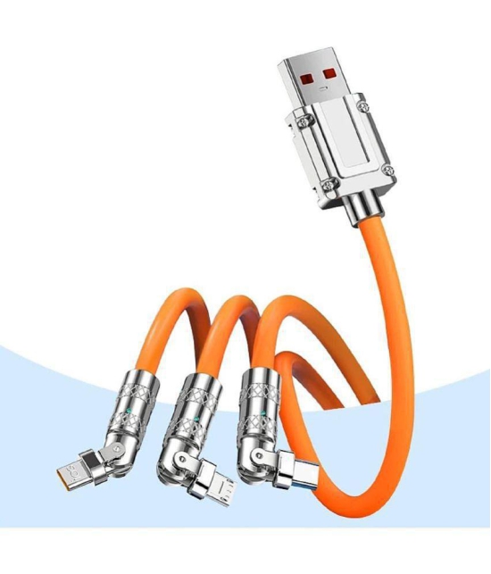 Life Like - Orange 5 A Multi Pin Cable 1.2 Meter - Orange