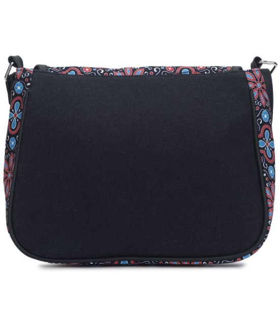 Style Smith Blue Textured Women Sling Bag - Blue