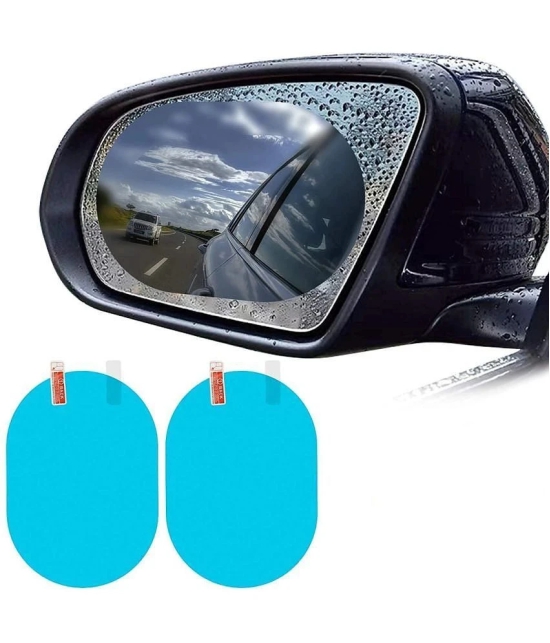 GEEO Side Mirror Visor Transparent Set of 2