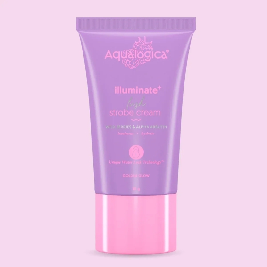 Illuminate+ Lush Strobe Cream with Wild Berries & Alpha Arbutin for Instant HD Glow - 30g