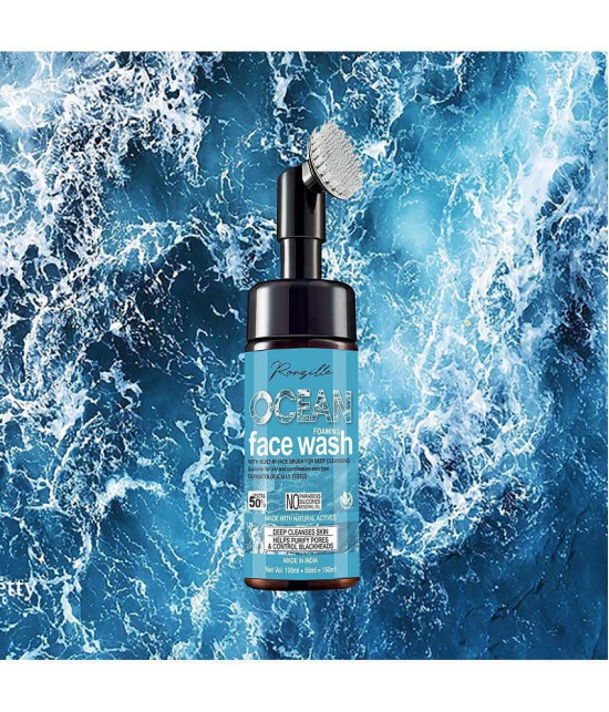 Ronzille face wash ocean Anti-Pollution Face Wash For All Skin Type -150 ml