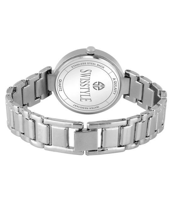 Swisstyle Stainless Steel Round Womens Watch