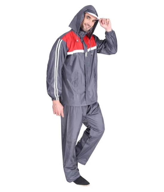 Goodluck Grey Rain Suit - 2XL