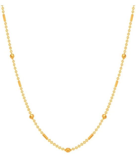 FASHION FRILL Gold Plated Brass Chain ( Pack of 1 ) - None