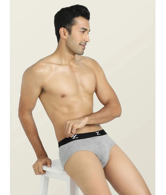 XYXX - Multicolor Modal Mens Briefs ( Pack of 2 ) - None