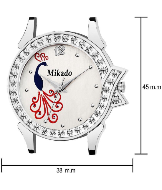 Mikado - Silver Stainless Steel Analog Womens Watch