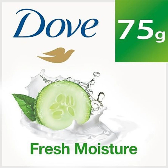 Dove Cream Go Fresh Bathing Soap, 75 gm