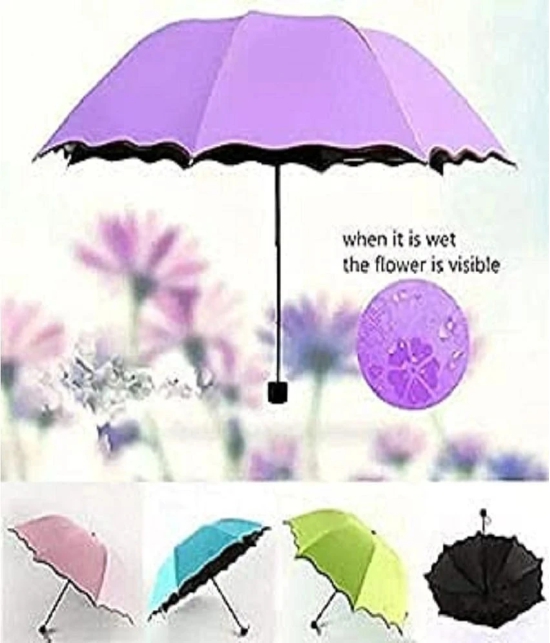 Anjal Trader Pink 1 Fold Umbrella - Pink