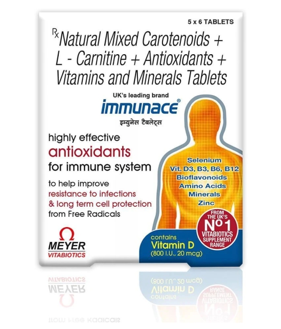 Vitabiotics Immunace Multivitamins 30 no.s Vitamins Tablets