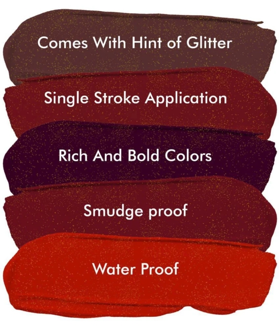 Colors Queen - Red Matte Lipstick 3