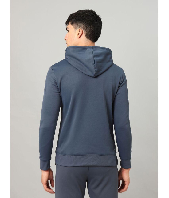 Technosport Grey Polyester Men's Running Sweatshirt ( Pack of 1 ) - XL