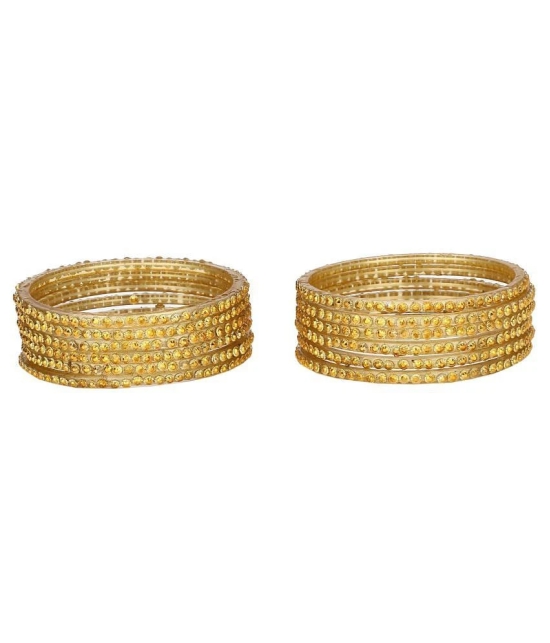 Somil Designer Wedding Fancy Glass Bangle Set For Party, Marriage, Function And Daily Use - None