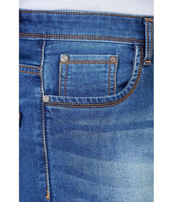 HJ HASASI Blue Regular Fit Jeans - None