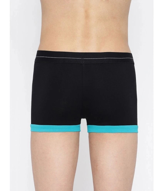 La Intimo Black Cotton Mens Trunks ( Pack of 1 ) - None