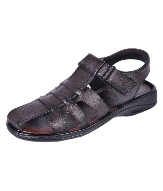 Leeport -   Brown Mens Sandals - 12