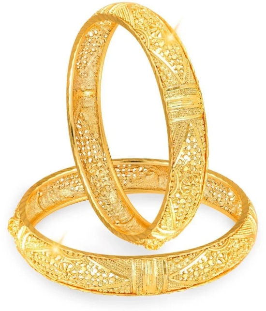 VIVASTRI Gold Bangle ( Pack of 1 ) - None