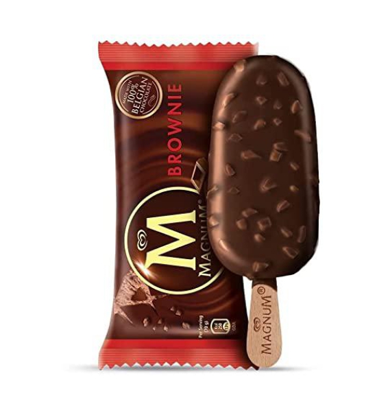 Kwality WallS Ice Cream Magnum Brownie 80Ml