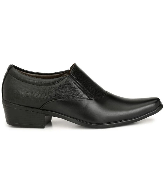 Sir Corbett - Black Mens Slip On Formal Shoes - None