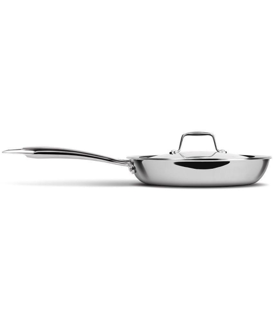 Milton Pro Cook Triply Stainless Steel Fry Pan with Lid, 20 cm / 1.2 Litre