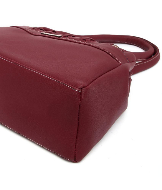 Fostelo Maroon P.U. Shoulder Bag - Maroon