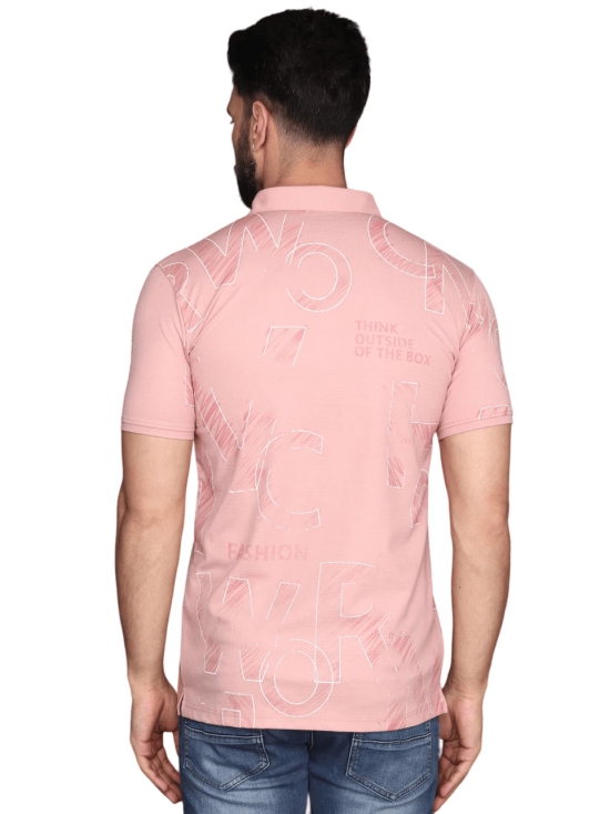 Albion Mens Jaini Peach T-Shirt