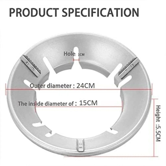 WUGO::Gas stove burners | gas stove| gas stove stand | gas saver | kitchen accessories items | max gas savoir | Chula stand Stove Protector | Energy saving Stand for Gas