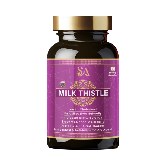MILK THISTLE (Healthy Liver, Boost Metabolism And Maintain Cholesterol level)
