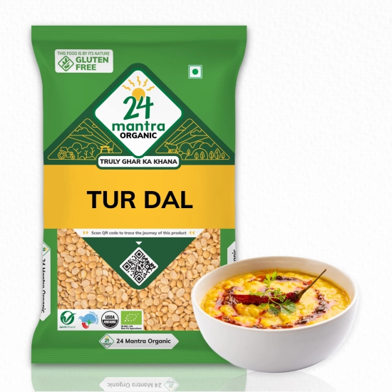 24 Mantra Tur Dal, 1 Kg