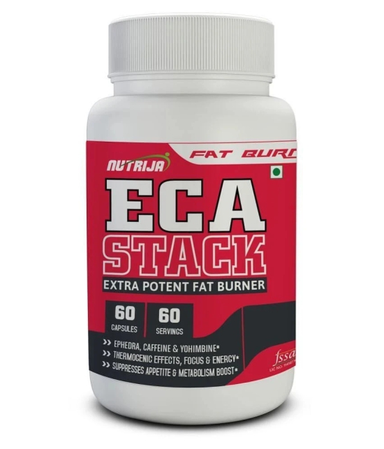 NUTRIJA ECA-STACK-60 Capsules 70 gm Unflavoured