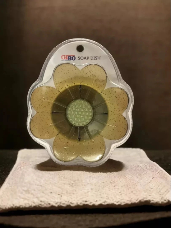 Flower Soap Dish-Yellow