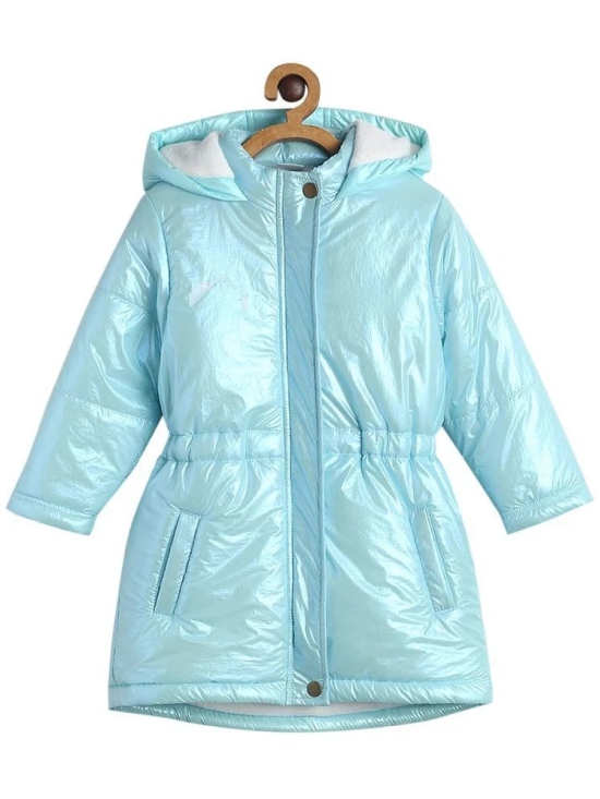 MINI KLUB Girls Polyester Coats For ( Pack of 1 , Blue ) - None