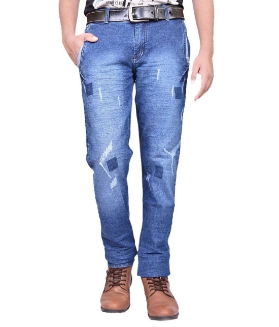 British Terminal Blue Faded Jeans - 36