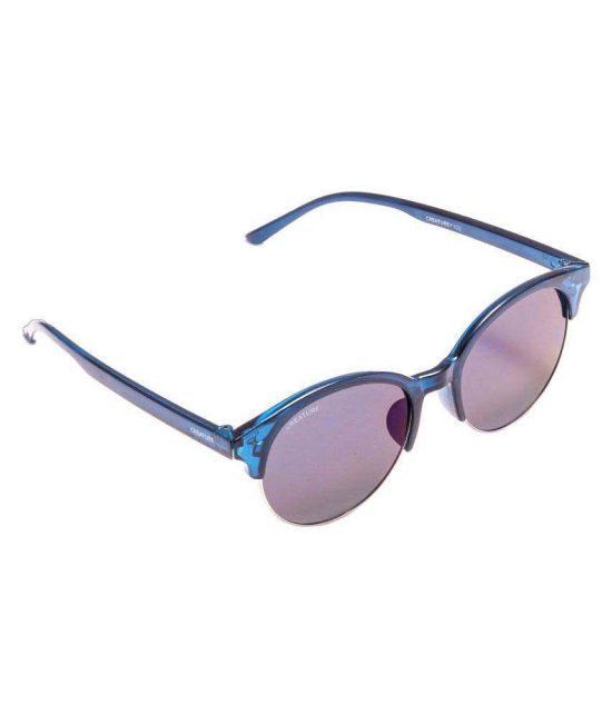 Creature - Purple Panto Sunglasses ( EM-103 ) - Medium