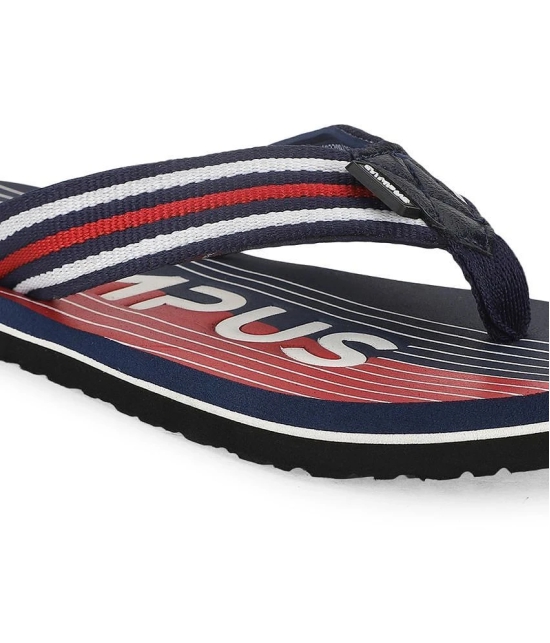 Campus - Blue Mens Thong Flip Flop - None