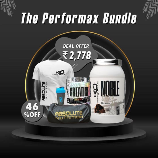 The Performax Bundle-Choco Hazel Nut / Unflavoured (250gm) / L