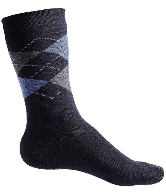 Texlon - Multicolor Cotton Men's Mid Length Socks ( Pack of 3 ) - Multicolor