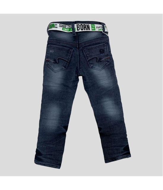 ICONIC ME Kids Black Denim Jeans - None