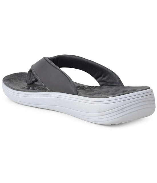 Campus - Grey Melange Womens Thong Flip Flop - None