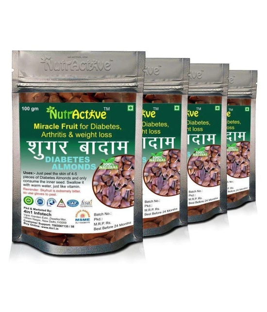 NutrActive Sugar Badam 400 gm