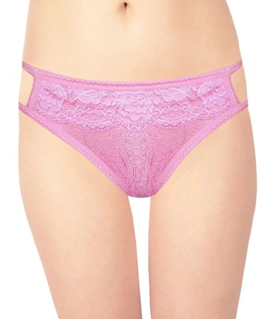 Selfcare Pink Net Panties - S