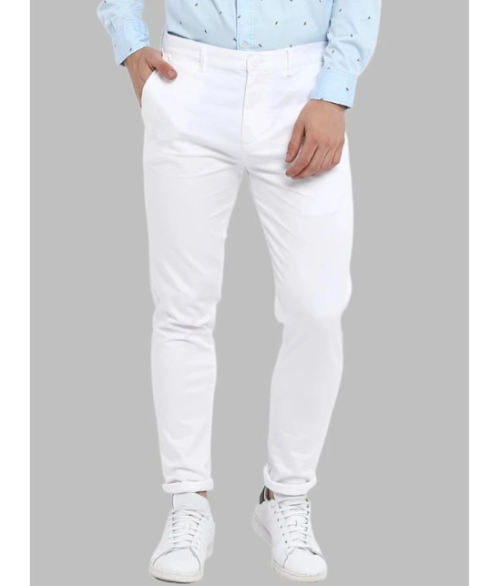 HALOGEN White Skinny Chinos ( Pack of 1 ) - None