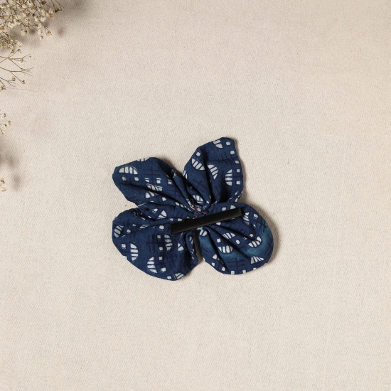 Handmade Fabric Butterfly Hair Clip 11