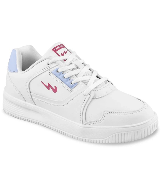 Campus White Womens Sneakers - None