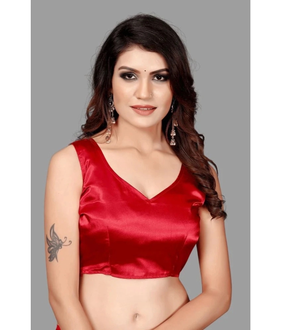 Apnisha - Maroon Georgette Saree With Blouse Piece ( Pack of 1 ) - Maroon